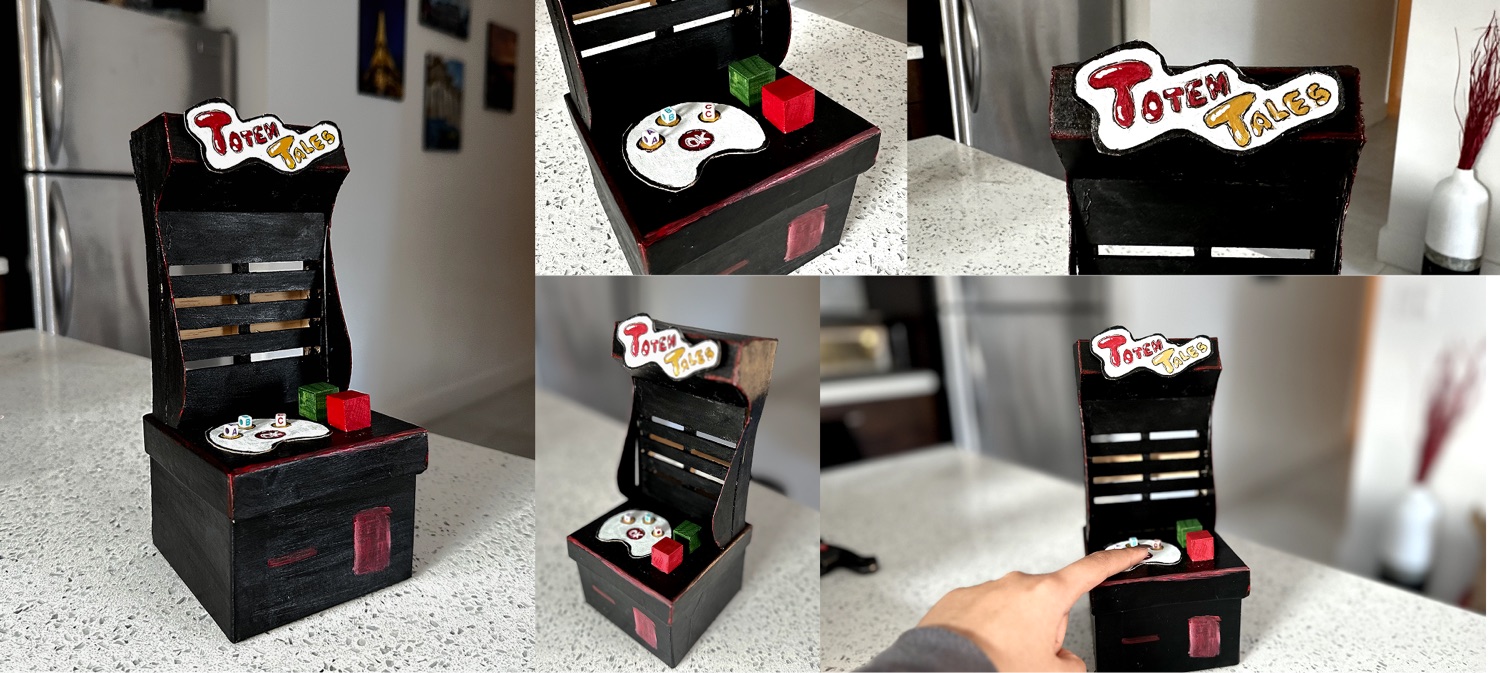 The cardboard arcade prototype